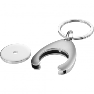 Logotrade corporate gifts photo of: Trolley coin holder keychain