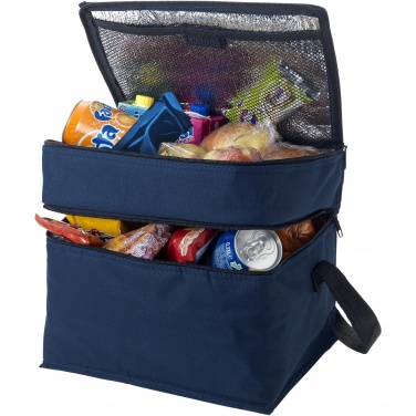 Logotrade promotional gift picture of: Oslo 2-zippered compartments cooler bag 13L