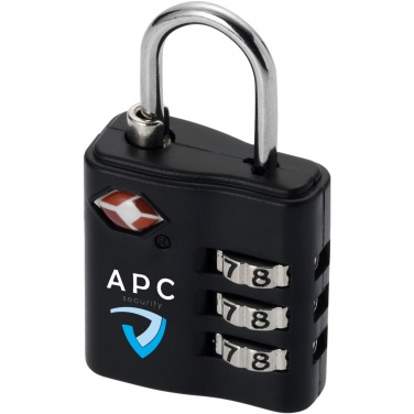 Logo trade promotional giveaway photo of: Kingsford TSA luggage lock