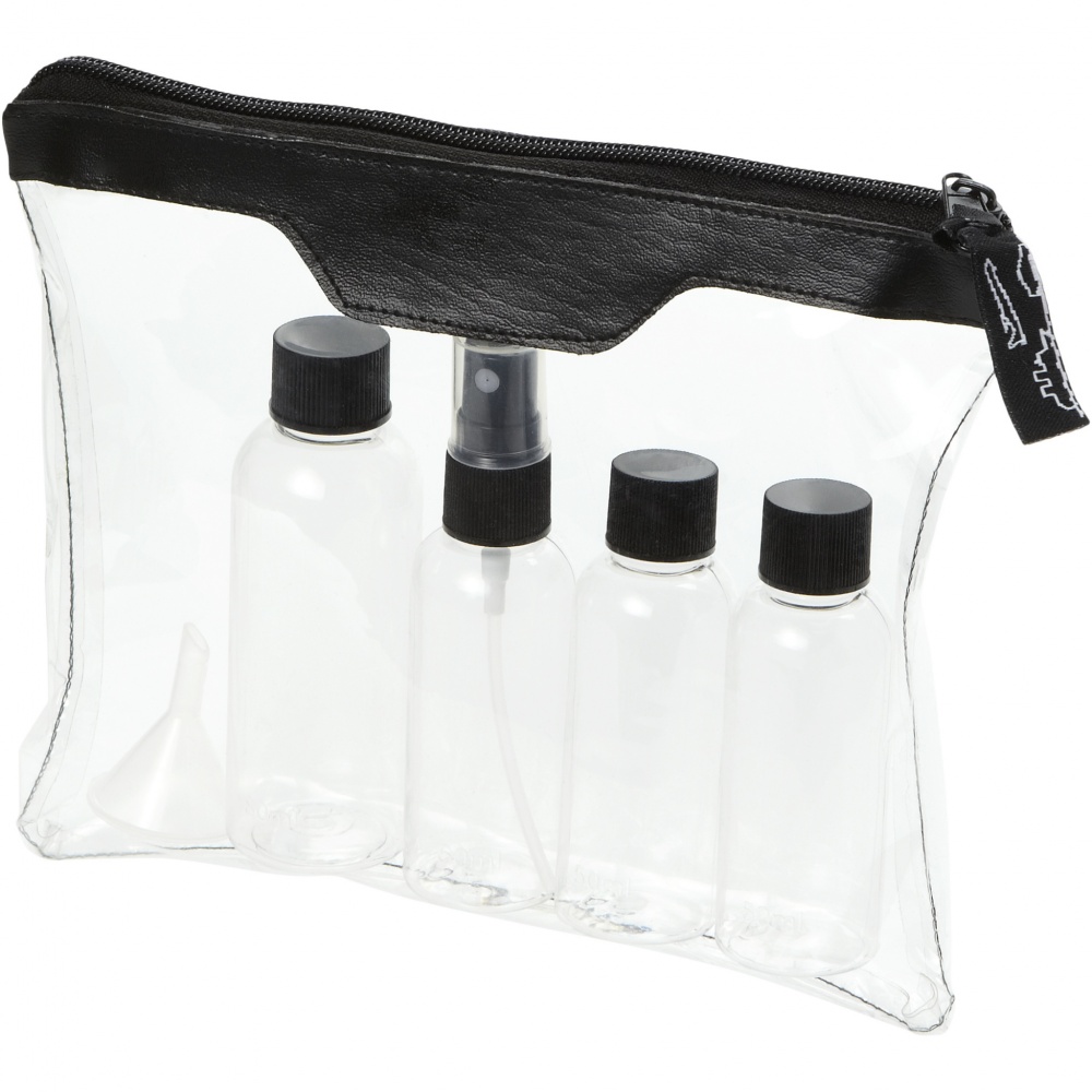 Logotrade promotional item image of: Munich airline approved travel bottle set