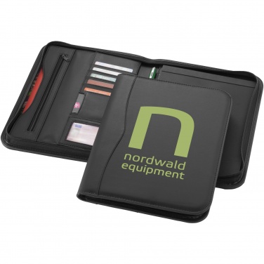 Logo trade promotional gift photo of: Ebony A4 zippered portfolio