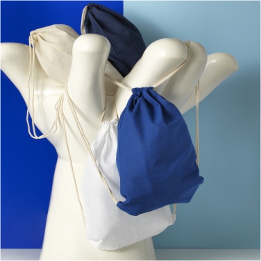 Logotrade promotional giveaways photo of: Oregon 100 g/m² cotton drawstring bag 5L