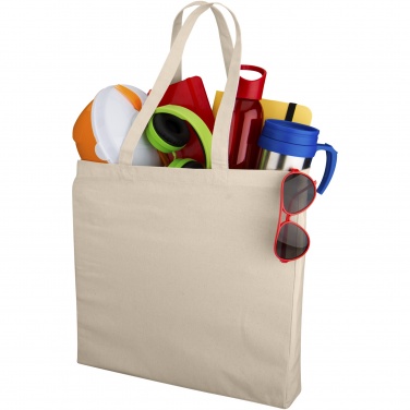 Logo trade corporate gifts image of: Odessa 220 g/m² cotton tote bag 13L