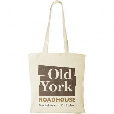 Logotrade advertising product picture of: Madras 140 g/m² cotton tote bag 7L