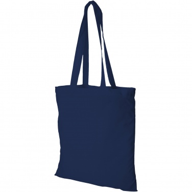 Logo trade promotional giveaway photo of: Peru 180 g/m² cotton tote bag 7L