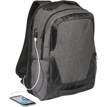 Logo trade corporate gift photo of: Overland 17" TSA laptop backpack 18L