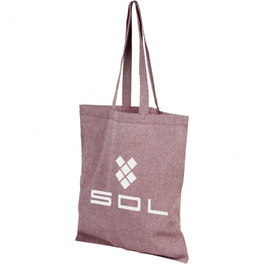 Logo trade promotional giveaways picture of: Pheebs 150 g/m² recycled tote bag 7L