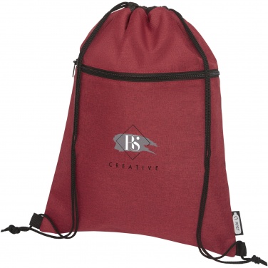 Logotrade advertising products photo of: Ross RPET drawstring bag 5L
