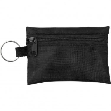 Logotrade promotional merchandise image of: Valdemar 16-piece first aid keyring pouch