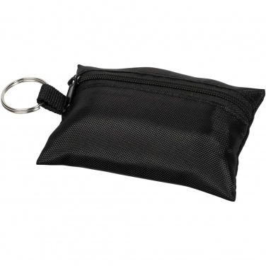 Logo trade corporate gifts image of: Valdemar 16-piece first aid keyring pouch
