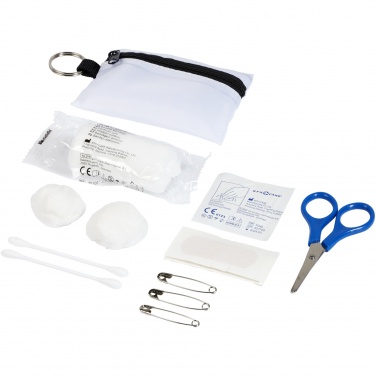 Logo trade corporate gifts picture of: Valdemar 16-piece first aid keyring pouch