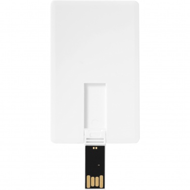 Logotrade advertising product image of: Slim card-shaped 4GB USB flash drive