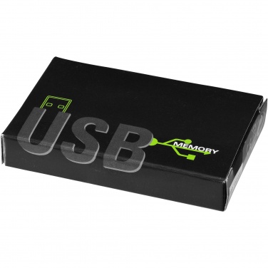 Logotrade promotional product image of: Slim card-shaped 4GB USB flash drive