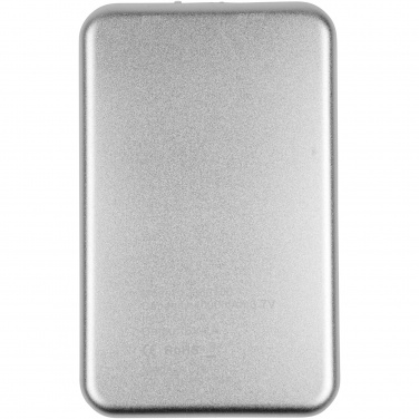 Logo trade promotional products image of: Bask 4000 mAh solar power bank