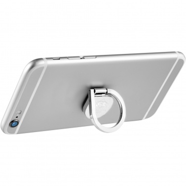 Logo trade advertising products picture of: Cell aluminium ring phone holder