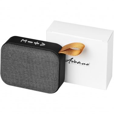 Logo trade promotional giveaways image of: Fashion fabric Bluetooth® speaker