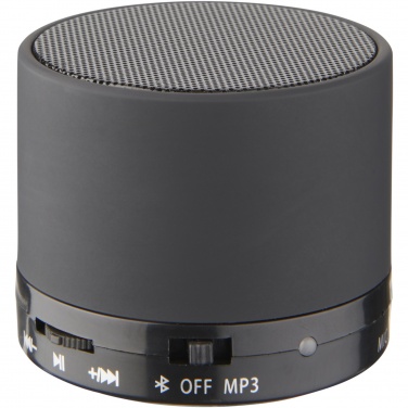 Logo trade promotional products picture of: Duck cylinder Bluetooth® speaker with rubber finish