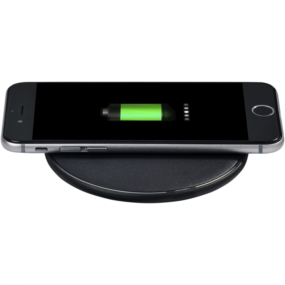 Logo trade promotional products image of: Lean 5W wireless charging pad