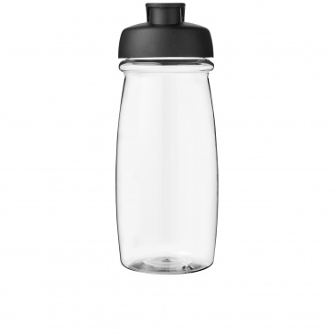 Logo trade promotional products image of: H2O Active® Pulse 600 ml flip lid sport bottle