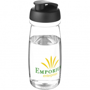 Logo trade promotional products picture of: H2O Active® Pulse 600 ml flip lid sport bottle