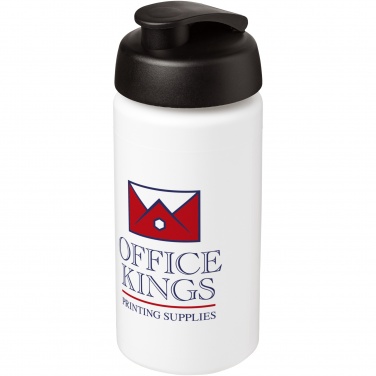 Logotrade promotional gift picture of: Baseline® Plus grip 500 ml flip lid sport bottle