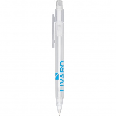 Logotrade promotional gift image of: Calypso frosted ballpoint pen
