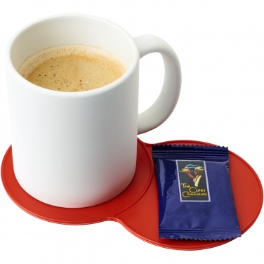 Logotrade promotional gift image of: Sidekick plastic coaster