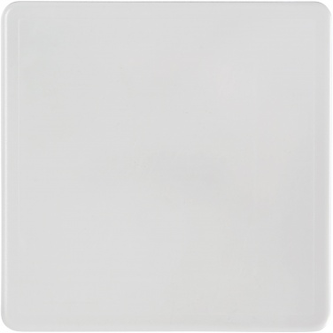 Logo trade business gift photo of: Renzo square plastic coaster