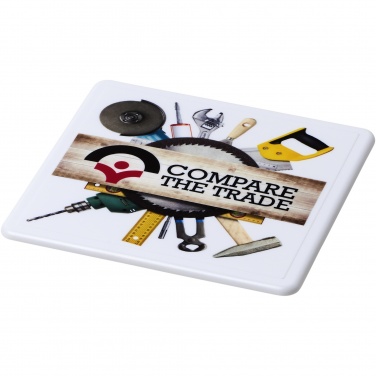 Logotrade promotional gift image of: Renzo square plastic coaster
