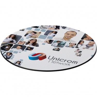 Logo trade promotional giveaways image of: Brite-Mat® round coaster