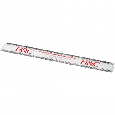 Logo trade promotional products picture of: Renzo 30 cm plastic ruler