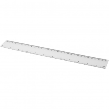 Logo trade promotional giveaways image of: Rothko 30 cm plastic ruler