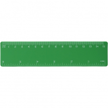 Logotrade promotional merchandise image of: Rothko 15 cm plastic ruler