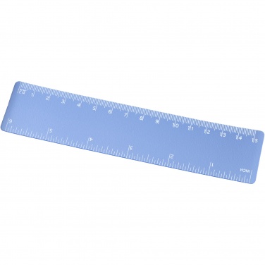 Logo trade promotional giveaways image of: Rothko 15 cm plastic ruler