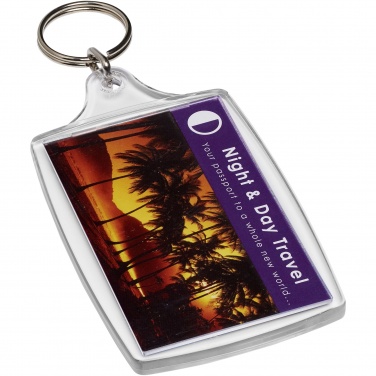 Logo trade business gift photo of: Orca L4 large keychain