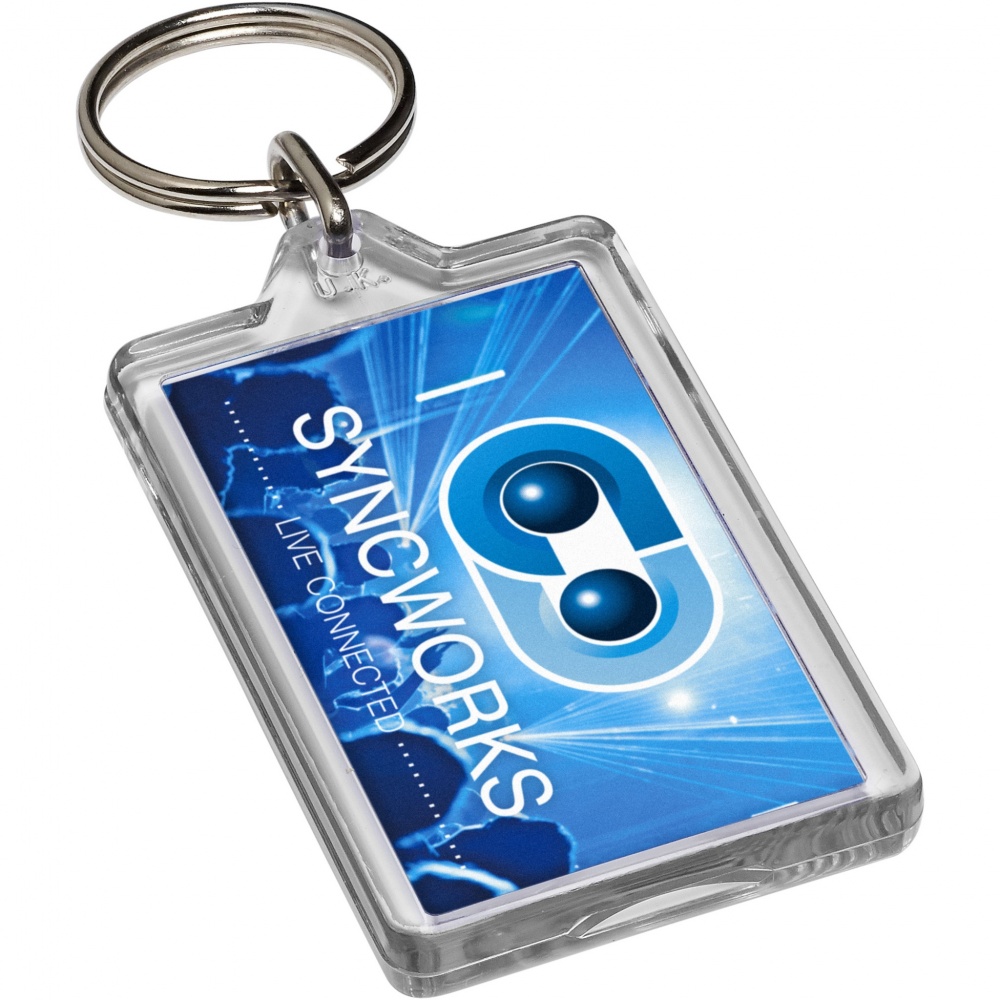 Logo trade promotional gift photo of: Luken G1 reopenable keychain