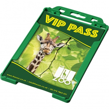 Logo trade promotional products image of: Pierre plastic card holder