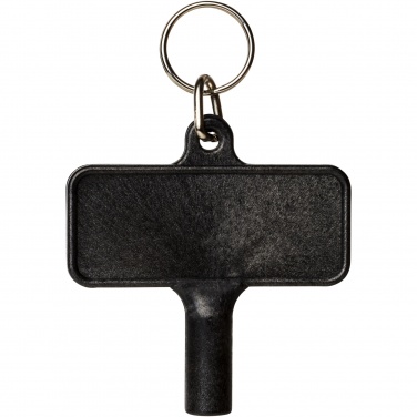 Logotrade business gift image of: Largo plastic radiator key with keychain