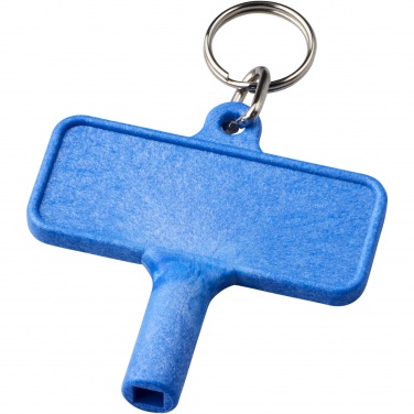Logotrade promotional products photo of: Largo plastic radiator key with keychain