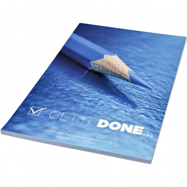 Logotrade promotional gift image of: Desk-Mate® A5 notepad wrap over cover