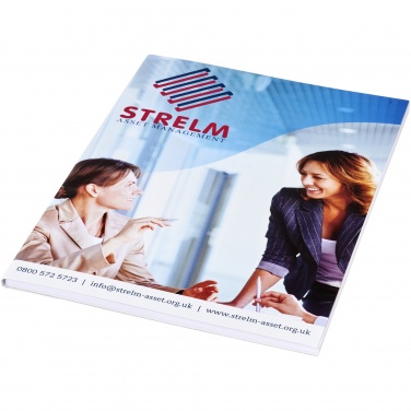 Logo trade advertising products picture of: Desk-Mate® A5 notepad wrap over cover