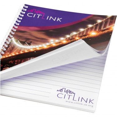 Logo trade corporate gifts picture of: Desk-Mate® spiral A4 notebook