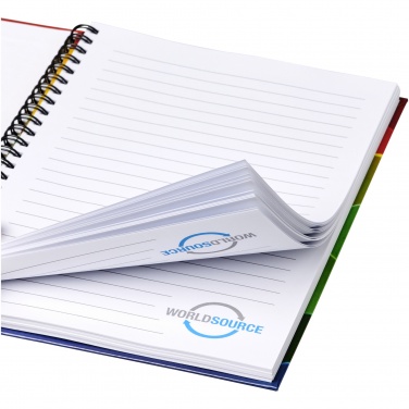 Logotrade advertising product picture of: Wire-o A4 notebook hard cover