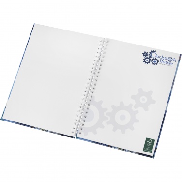 Logo trade corporate gift photo of: Wire-o A5 notebook hard cover