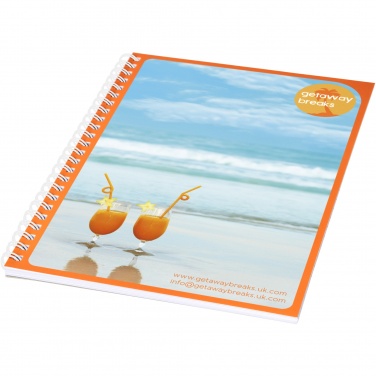 Logo trade promotional gift photo of: Desk-Mate® A5 notebook synthetic cover
