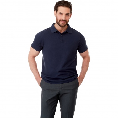Logo trade promotional product photo of: Beryl short sleeve men's organic recycled polo