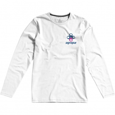 Logo trade promotional items picture of: Ponoka long sleeve men's organic t-shirt