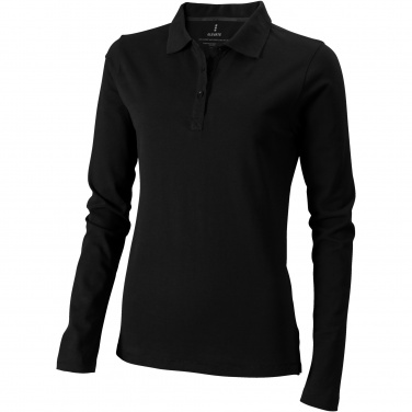 Logotrade promotional items photo of: Oakville long sleeve women's polo