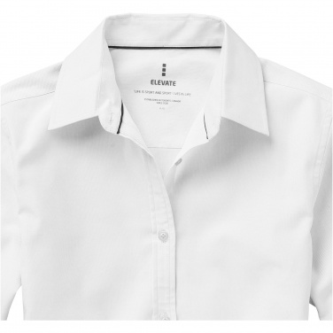 Logo trade corporate gift photo of: Vaillant long sleeve women's oxford shirt