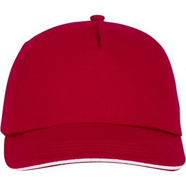 Logo trade promotional giveaways image of: Styx 5 panel sandwich cap